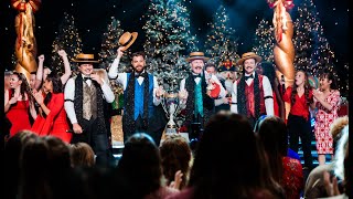 Championship Journey The CWs Christmas Caroler Challenge  Bank of Harmony Barbershop Quartet [upl. by Assyla]