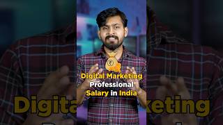 🤩Digital Marketing Salary in India 2024  Salary In Digital Marketing Shorts Simplilearn [upl. by Nimajneb]