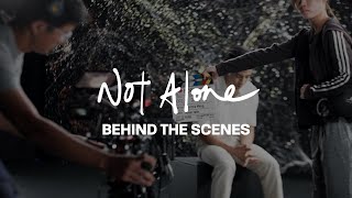 BehindTheScenes of NDP 2024 Theme Song  Not Alone [upl. by Refeinnej]