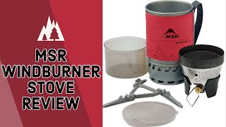 MSR Windburner stove indepth review by Wildcraft Britain [upl. by Ayekel693]