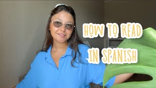 How to read in Spanish  Alphabet  Pronunciation [upl. by Aleron]