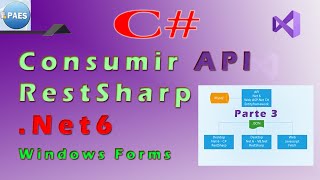 Consumir mais endpoints da API com C numa aplicação Windows Forms Net6 Visual Studio 2022 [upl. by Haldis]