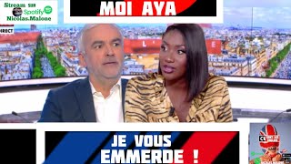 Moi Aya je vous Emmerde 🇫🇷 ayanakamura embrouille pascalpraud edithpiaf jo2024 amineelbahi [upl. by Darsey]