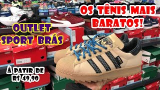 OS TÊNIS MAIS BARATOS  PUMA  NEW BALANCE  CHINELO KENNER  CHAMPION  FILA  OUTLET SPORT BRÁS [upl. by Nohsram]