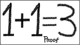 1  1  3 Proof  Breaking the rules of mathematics [upl. by Suryc]