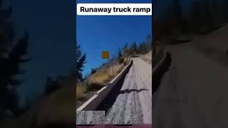 Runaway Truck Ramp In USA commercial Truck Breaks Falls [upl. by Ylen]