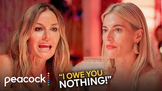 Kelly Bensimon Grills Kristen Taekman on Cheating Scandal  The Real Housewives Ultimate Girls Trip [upl. by Monetta929]