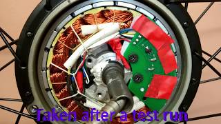 Ebike Hub motor  hall sensors replacement [upl. by Aicenek625]