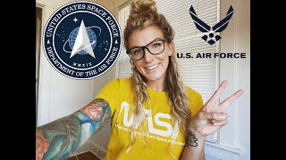 SPACE FORCE CAREER FIELDS  INTERVIEWS WITH AIR FORCE INTEL ANALYSTS [upl. by Julienne]