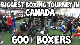 40th Brampton Cup Amateur Boxing Tournament  Day 2 THIS IS CANADIAN BOXING [upl. by Corry]