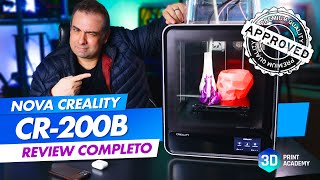 Impressora 3D CREALITY CR200B  Análise [upl. by Ymmot280]