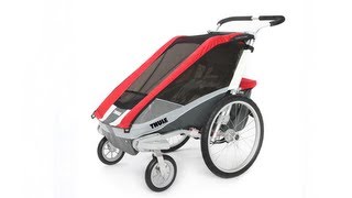 Multisport trailer  Thule Chariot Cougar [upl. by Aralc]