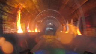 Dragons Revenge water coaster onride HD POV Schlitterbahn New Braunfels Texas [upl. by Acirretahs]