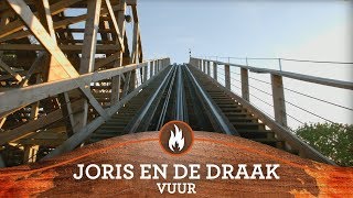 Efteling Onride  Joris en de Draak  Vuur [upl. by Kado334]