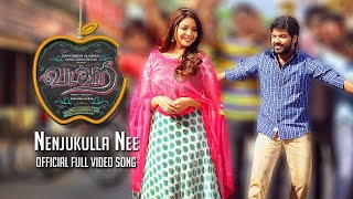 Vadacurry  Nenjukulle Nee Video Song  Jai Swathi Reddy RJ Balaji  Vivek  Mervin [upl. by Wehttam]