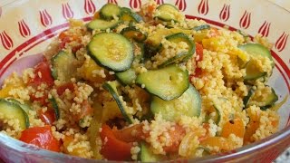 COUS COUS di VERDURE  Ricetta Light  GiAlQuadrato [upl. by Hahnert230]