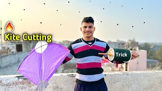 Kite Cutting with Easy Trick  Kite Flying  Best Manjha [upl. by Onaicram]