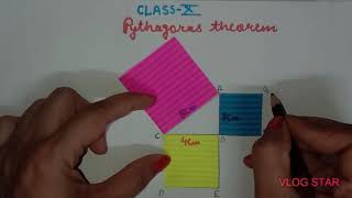 Pythagoras theorem lab manual activity  class 10th [upl. by Rennat480]