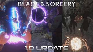 Blade amp Sorcery 10 Update  All Spells And Skills Showcase [upl. by Tergram577]