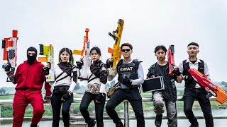 LTT Nerf War  Mercenary SEAL X Warriors Use Nerf Guns Fight Underworld Trading Dr Lee [upl. by Dayiz]