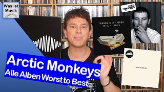 Alle Arctic Monkeys Alben von Müll bis Meisterwerk Vinyl Review [upl. by Atinal695]