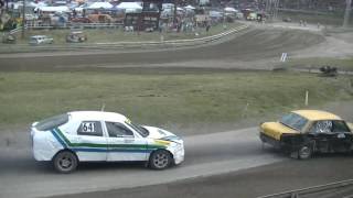 Folkrace 2017Vimmerby Cfinal juniorer 1 lördag [upl. by Yleik]