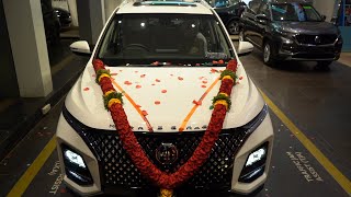 MG Hector Car Delivery [upl. by Odraleba]