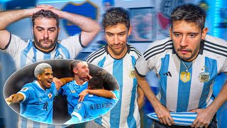 Argentina 0 Uruguay 2  Reacciones de Amigos  Eliminatorias Mundial 2026 [upl. by Eiramrefinnej442]