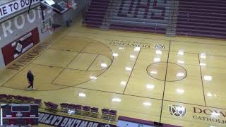 Dowling Catholic High School vs Ankeny Centennial High School Mens Varsity Basketball [upl. by Ecirtap]