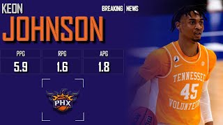 PHOENIX SUNS Keon Johnson ᴴᴰ [upl. by Adierf]