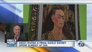 Diego Rivera and Frida Kahlo exhibit opens Sunday [upl. by Aneras]