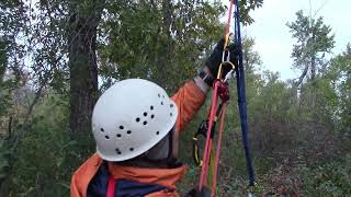 climbing up a single rope ultimate tutorial [upl. by Gnilyarg253]