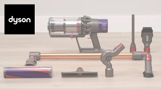 How to set up and use your Dyson Cyclone V10™ cordless vacuum [upl. by Nuavahs]