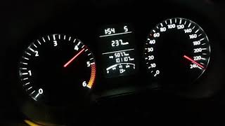 Polo 16 tdi top speed [upl. by Adrahs]