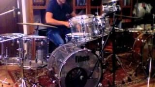 Fibes Crystalite Drum Set [upl. by Navillus]