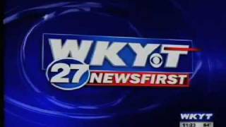 WKYT 27 NEWSFIRST  Graphics Makeover Sept 2008 [upl. by Minetta]