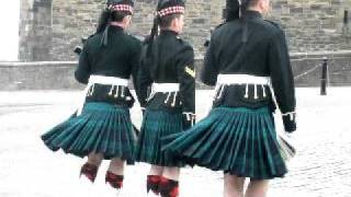 Changing of the Guard Edinburgh Castle Scotland 2011 [upl. by Retlaw]