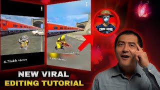 HOW TO MAKE FREE FIRE NEW VIRAL TRENDING EDITING TUTORIAL LIKE ‎‎CRMABHI ankytx [upl. by Adneram]