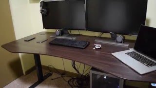 Apex Desk Electric Standing Desk Review [upl. by Aremat]