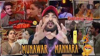 BIGGBOSS17  MANNARA MUNAWAR AYESHA OR PARESHANIYA ISHA ABHISHEK SAMARTH UGLY FIGHT AOORA CAPTAIN [upl. by Airdnazxela383]