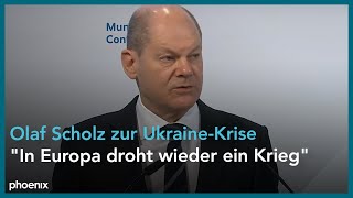 Münchner Sicherheitskonferenz Rede von Olaf Scholz [upl. by Nyret]