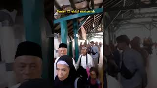 Santri jiarah ke banten malam 12 rabiul awal fypviral videoshort ulama bantenanakanak [upl. by Litch660]