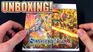 Unboxing V Booster Set 08 Silverdust Blaze  Cardfight Vanguard [upl. by Haek259]