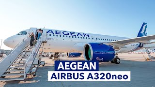 VLOG TRIP REPORT  AEGEAN AIRLINES Airbus A320neo ECONOMY  Athens  Munich [upl. by Delphina]