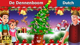 De Dennenboom  Fir Tree in Dutch  4K UHD  Dutch Fairy Tales [upl. by Norri]