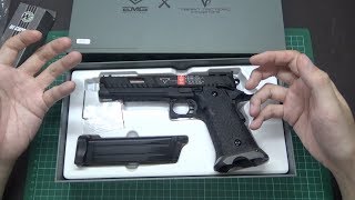 WE  AW EMG TTI STI Combat Master 2011 JW3  Unboxing amp Review 開箱分享 [upl. by Ynelram906]