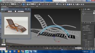 Tutorial on Modeling a Lounge chair in 3dsmax [upl. by Novhaj]