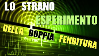 Lo strano esperimento della doppia fenditura  CURIUSS [upl. by Eerdna]