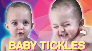 Baby Tickles  Cute Babies Being Tickled Compilation [upl. by Shirley]