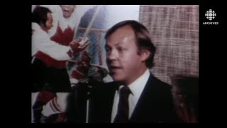 Le joueur de hockey Yvan Cournoyer annonce sa retraite en 1979 [upl. by Tayler]